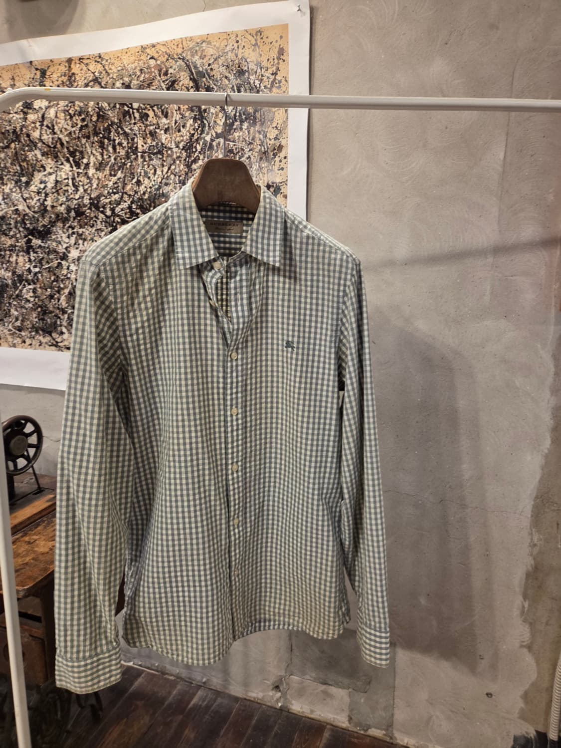 버버리 깅엄패턴 셔츠 상품이미지10