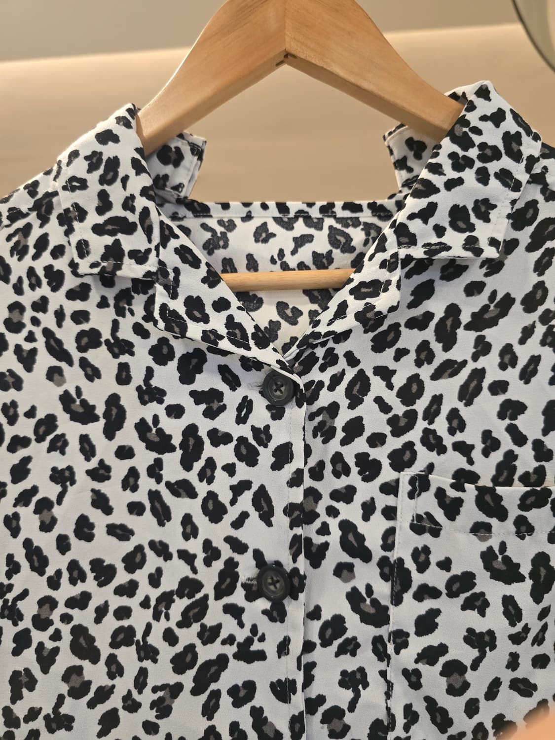 레오파드 셔츠 상품이미지4