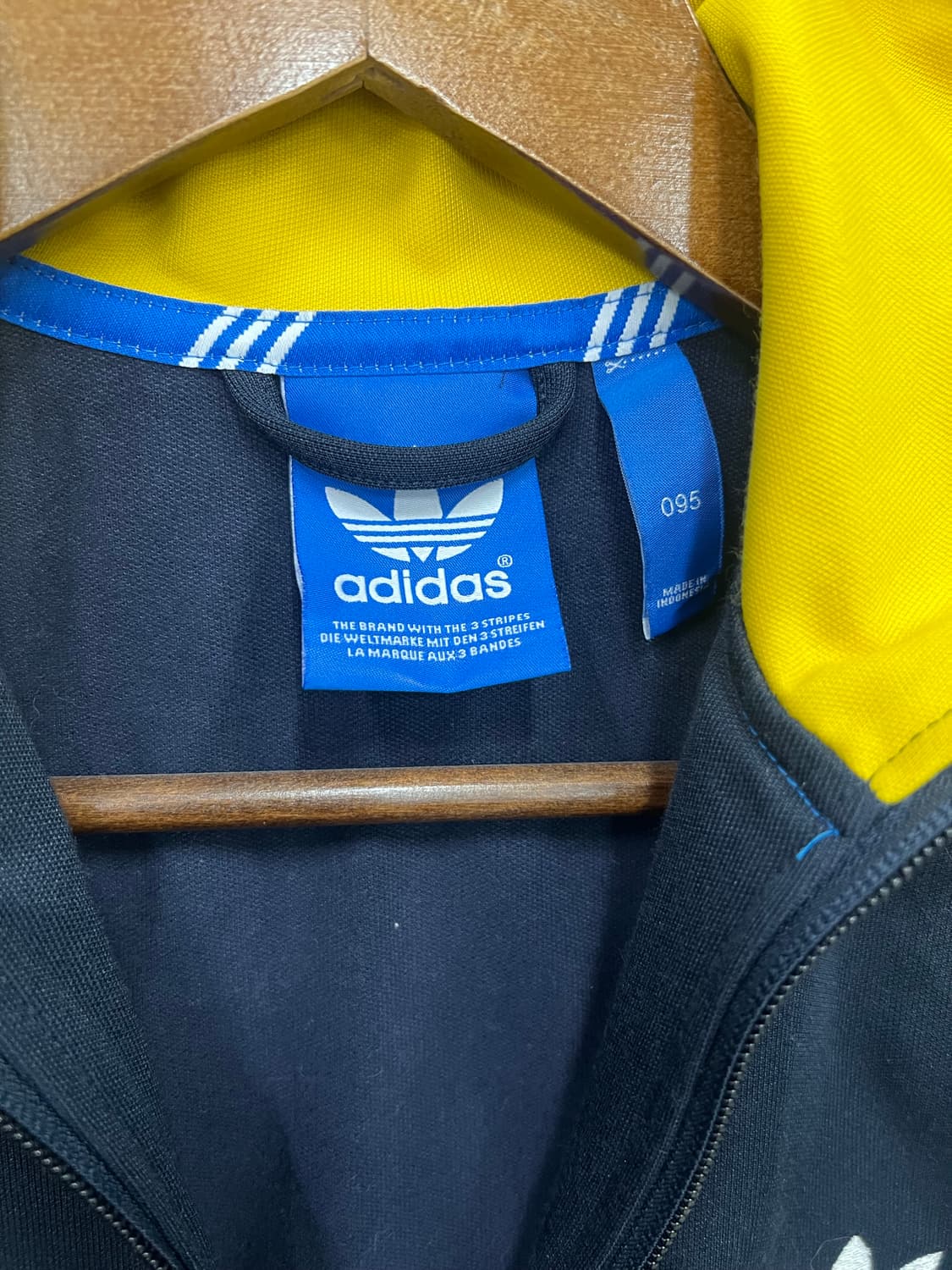 아디다스 네이비&옐로우 져지  상품이미지2