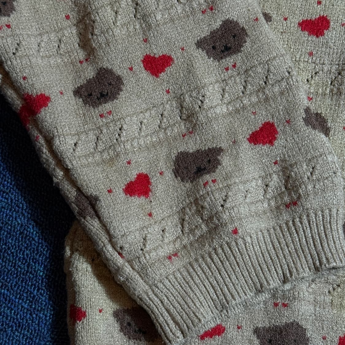 빈티지 모리걸 니트 가디건 상품이미지4