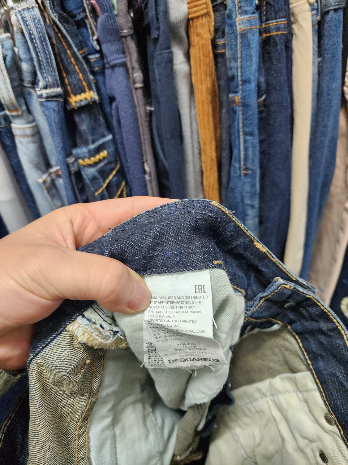 디스퀘어드2 콜마이너2 지퍼디테일 청바지 상품이미지7