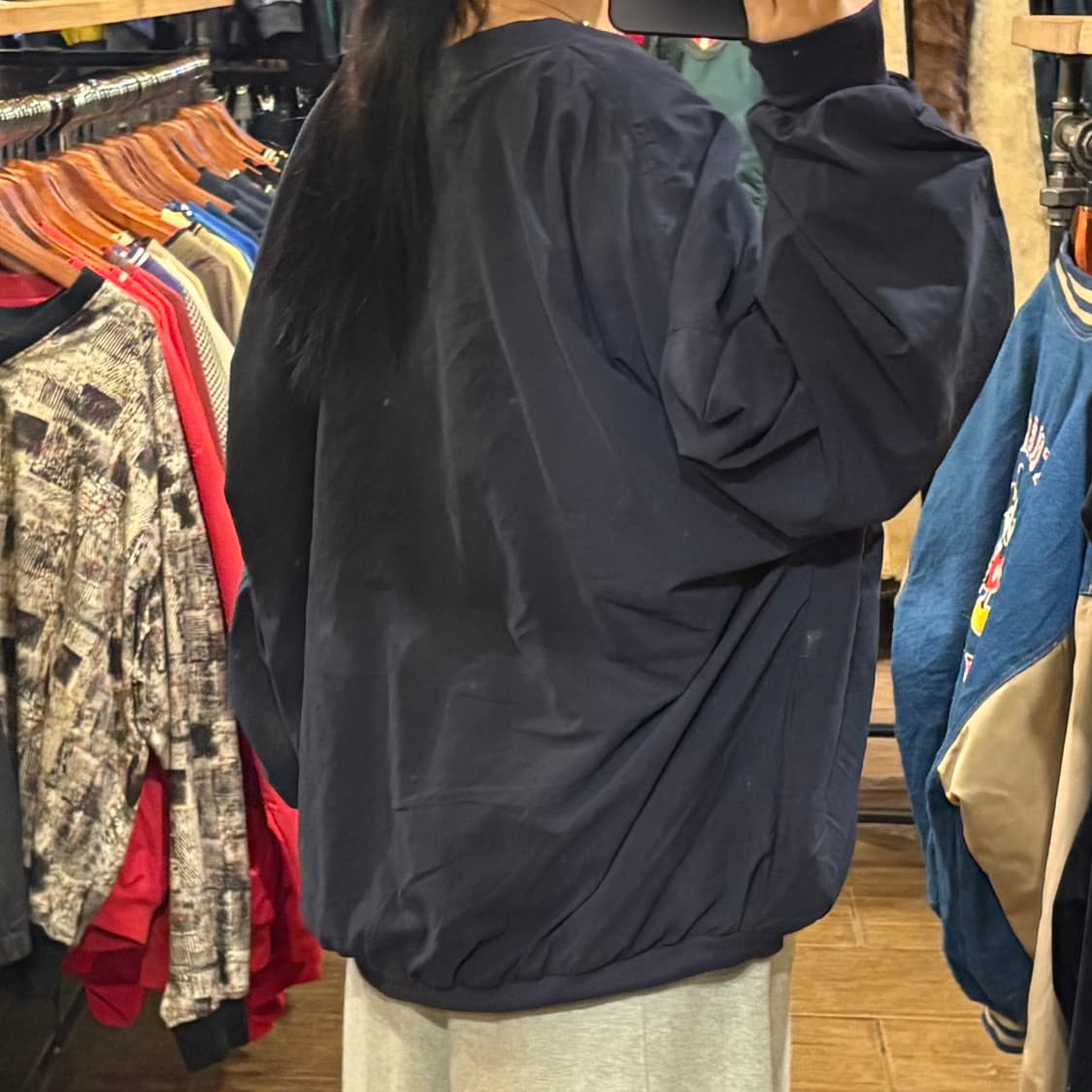 [HI] Nike 나이키 빅로고 웜업 네이비 상품이미지5