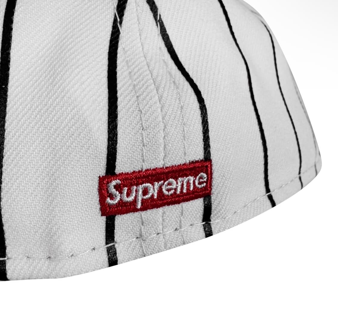 [57.7cm] 슈프림 x 홈런 S로고 뉴에라 스트라이프 스냅백 모자 상품이미지6