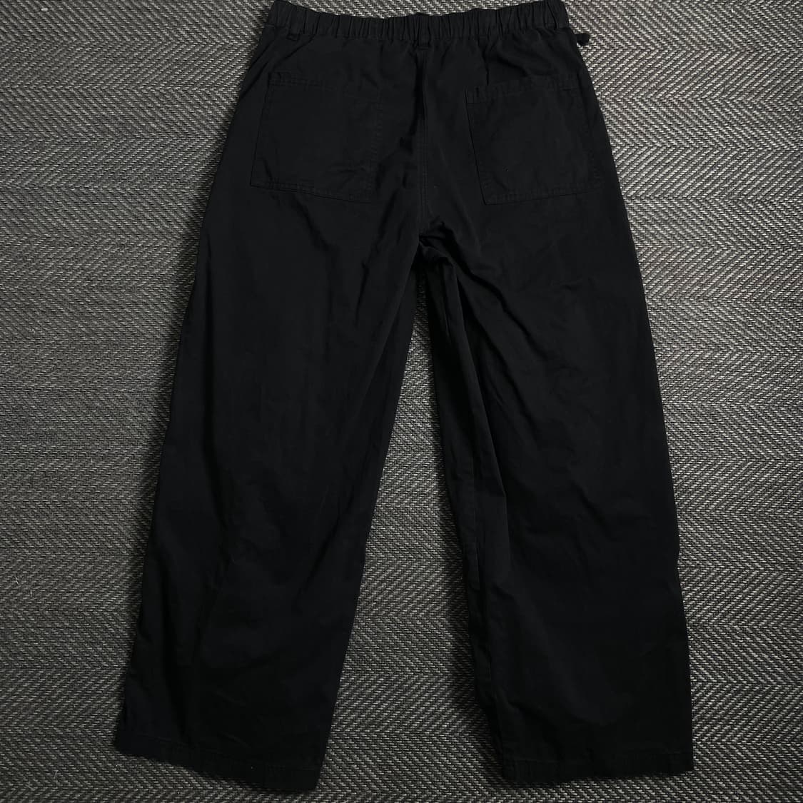 자라 빈티지 벌룬핏 코튼 팬츠 블랙 y 4430 상품이미지5