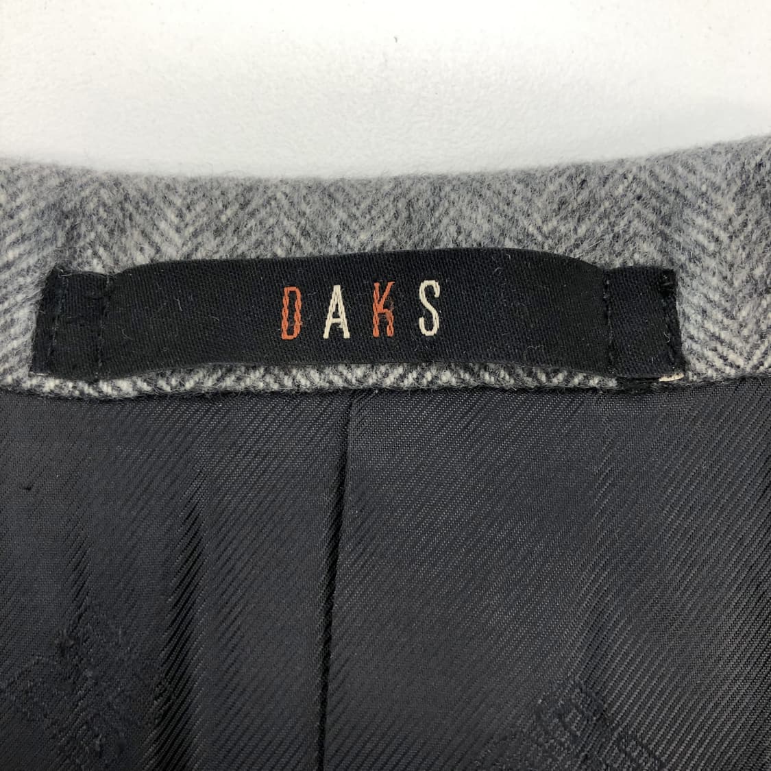 닥스 앙고라 50% 그레이 모직자켓 95 사이즈  상품이미지6