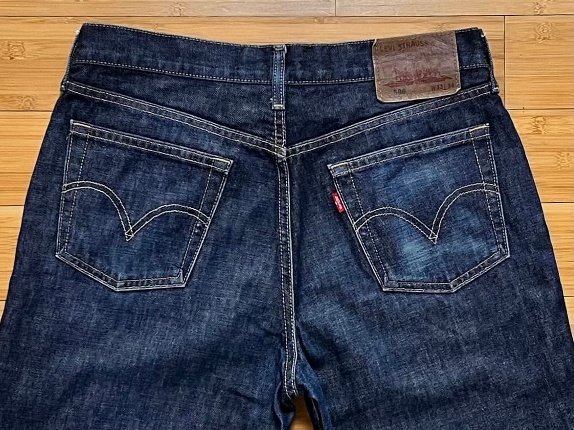 리바이스 506 데님팬츠 W33 L34 상품이미지4