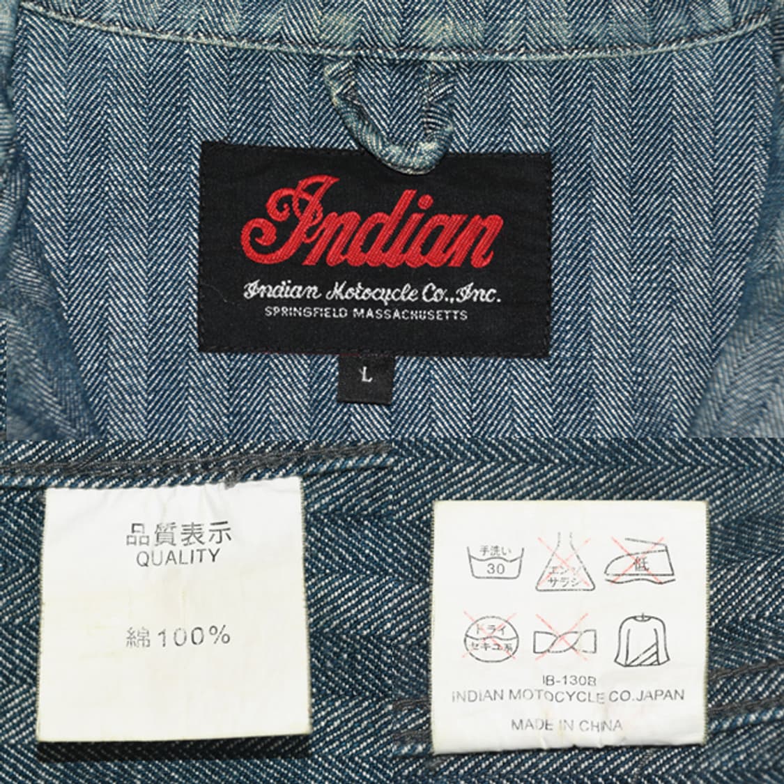 Indian Motorcycle 데님라이더자켓 상품이미지10