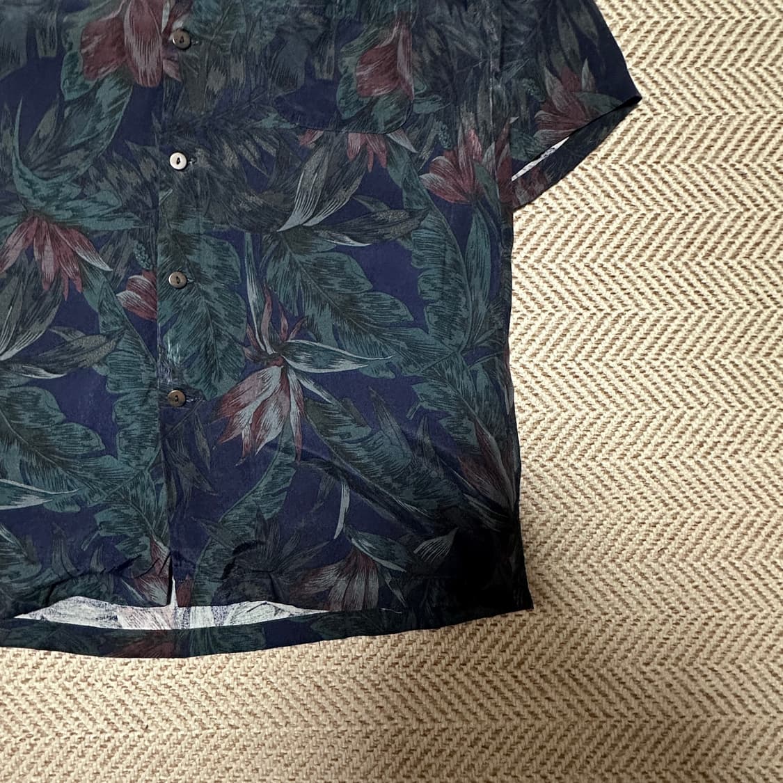 MONKEY TIME rayon hawaiian shirt 상품이미지4