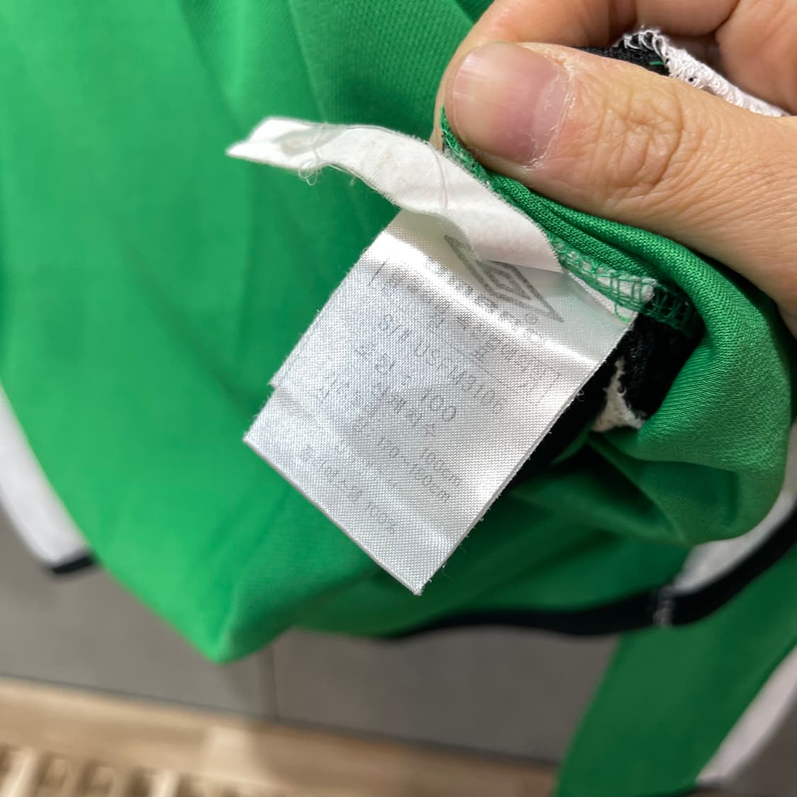 엄브로 그린 긴팔 축구 져지 상품이미지7