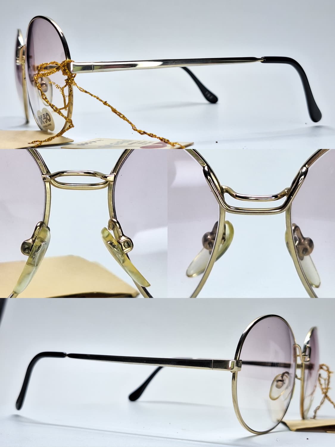 80s 일본제 빈티지 데드스톡 미사용/Reeve 557 라운드 선글라스  상품이미지8