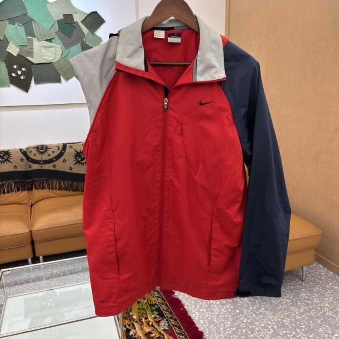 나이키 올드스쿨 레트로 00's 배색 바람막이 자켓 XL C10501 상품이미지5