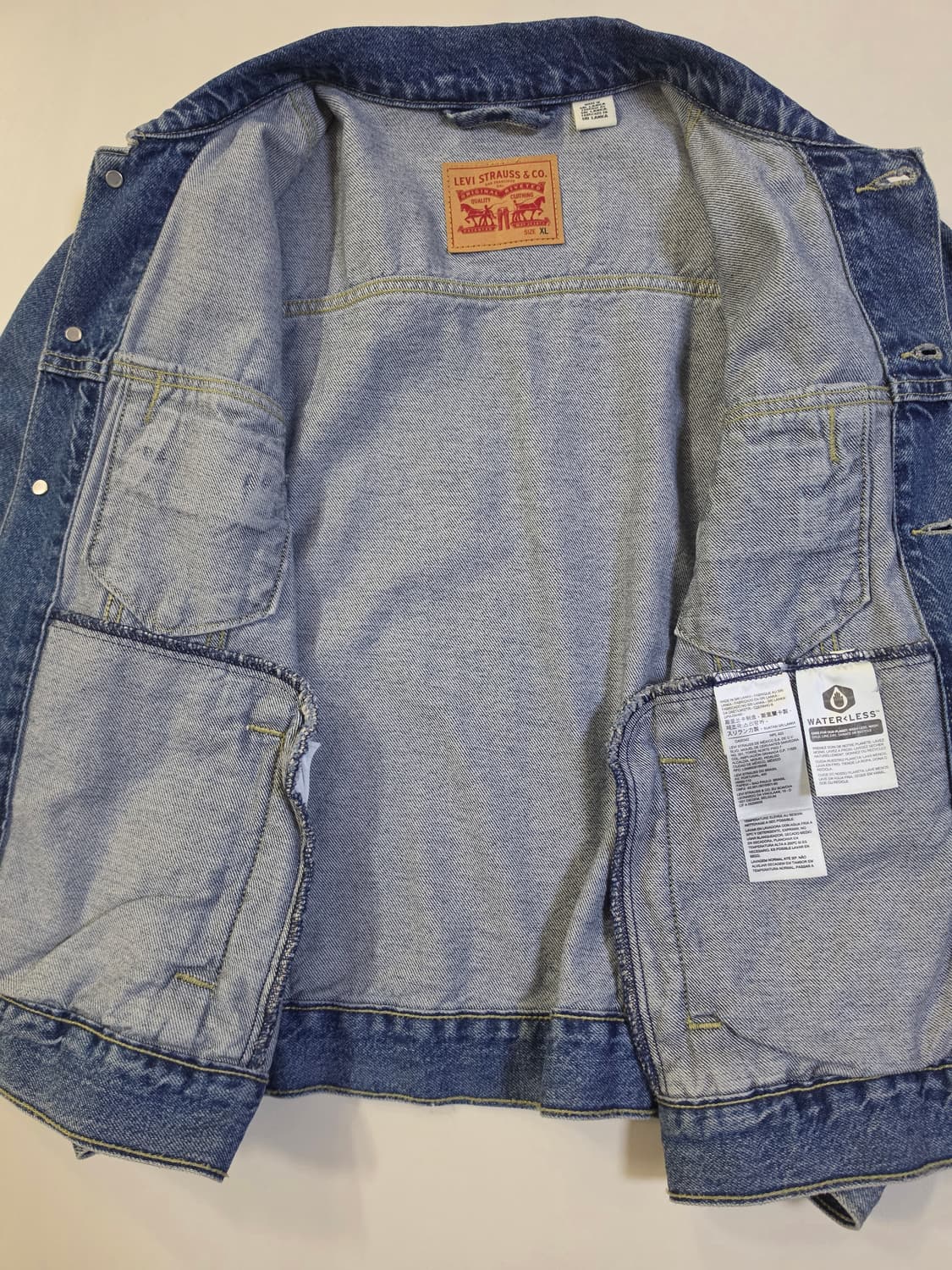 리바이스 중청 데님 자켓 상품이미지3