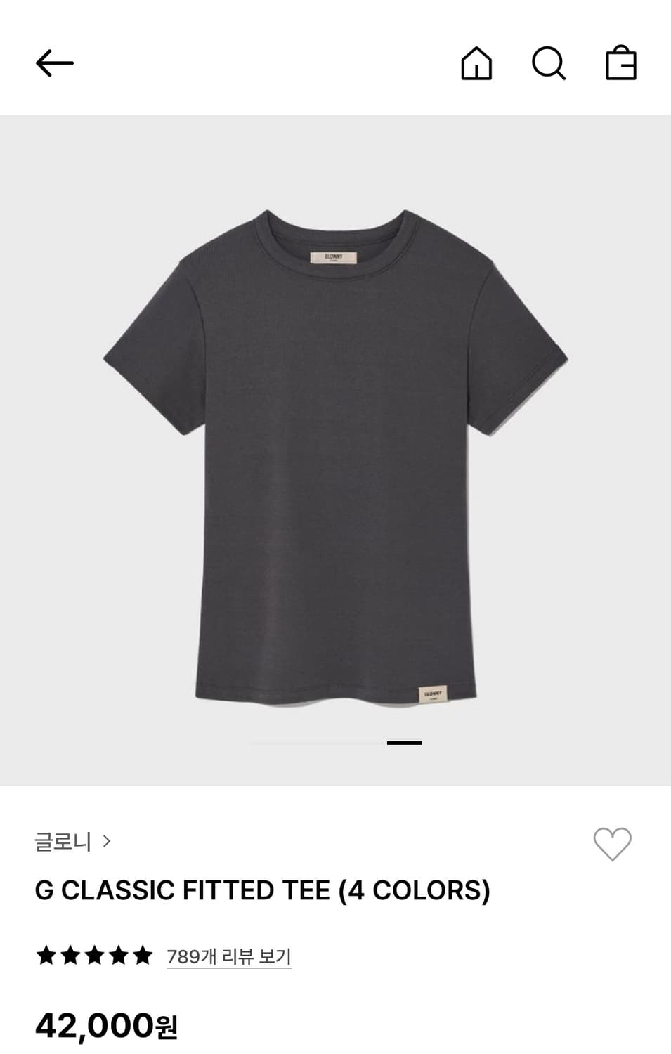 글로니 반팔 상품이미지1