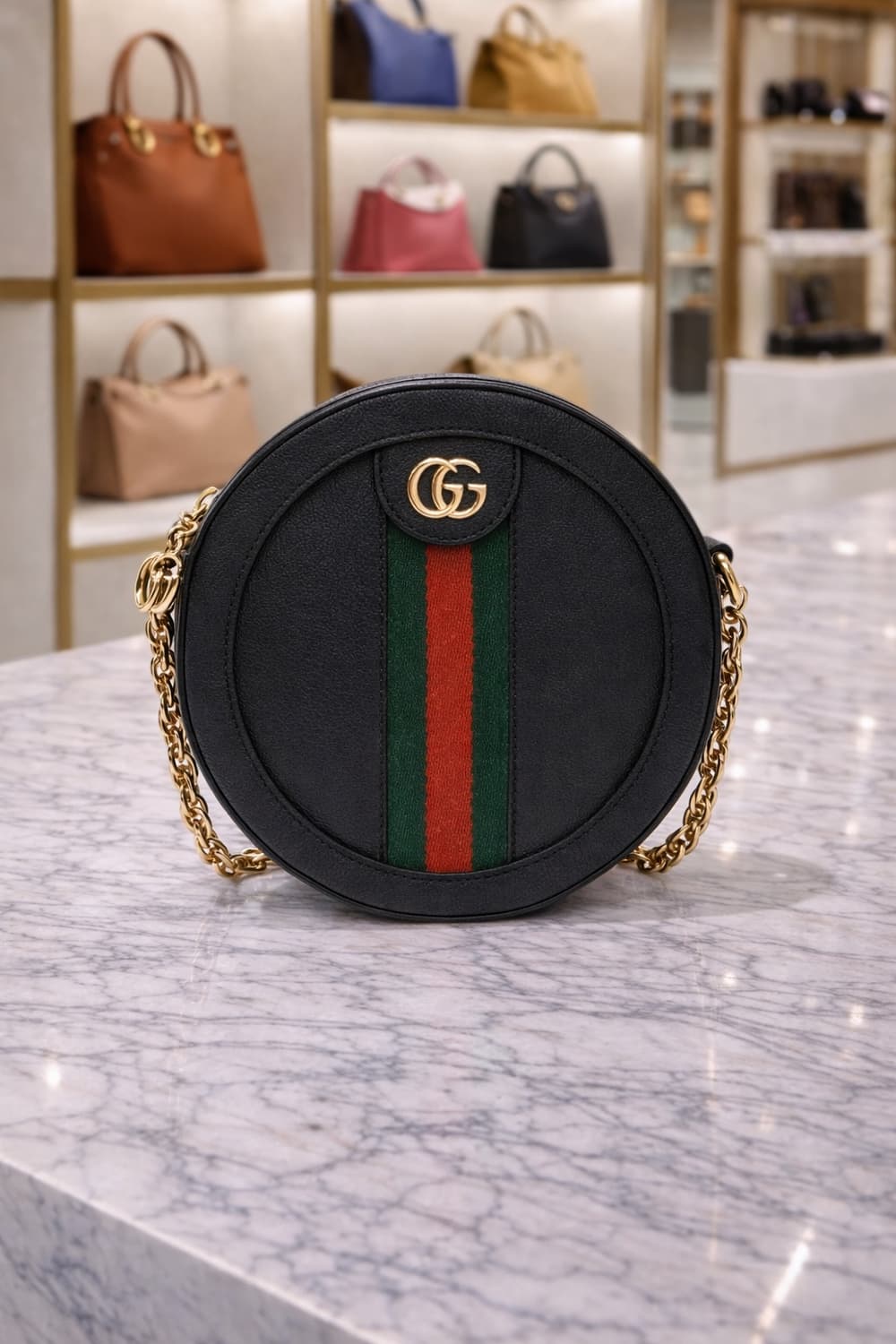 [S급] 구찌 오피디아 GG 가죽 숄더백 미니 판매합니다!!! 상품이미지1