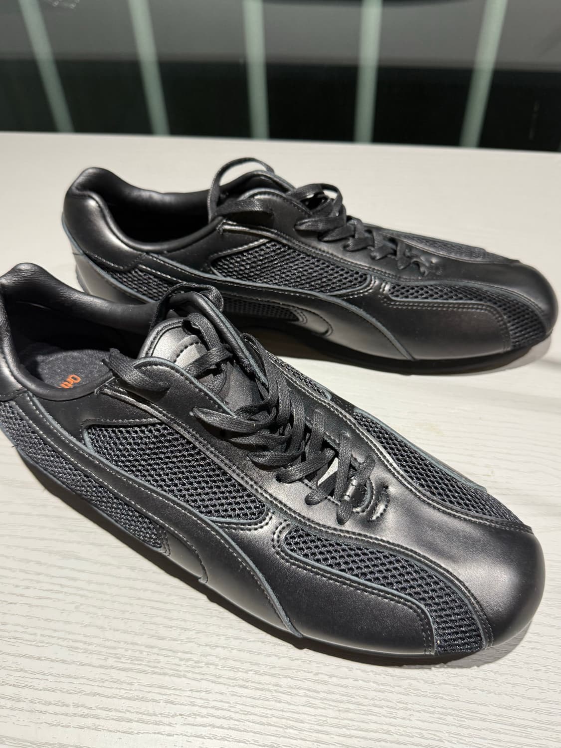 야세 스파이더 레더 블랙  상품이미지1