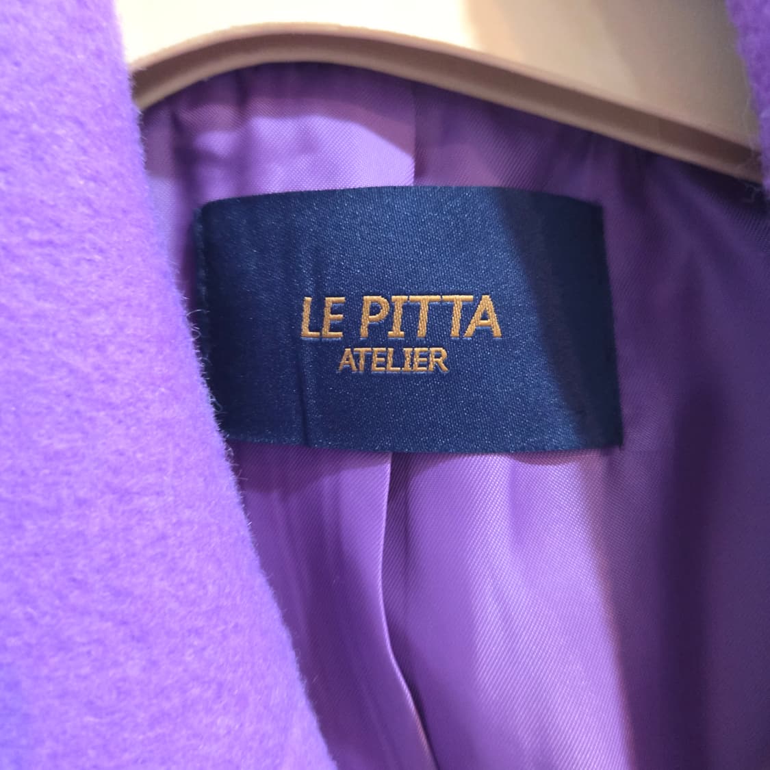 LE PITTA 르피타 울혼방 롱코트 상품이미지3