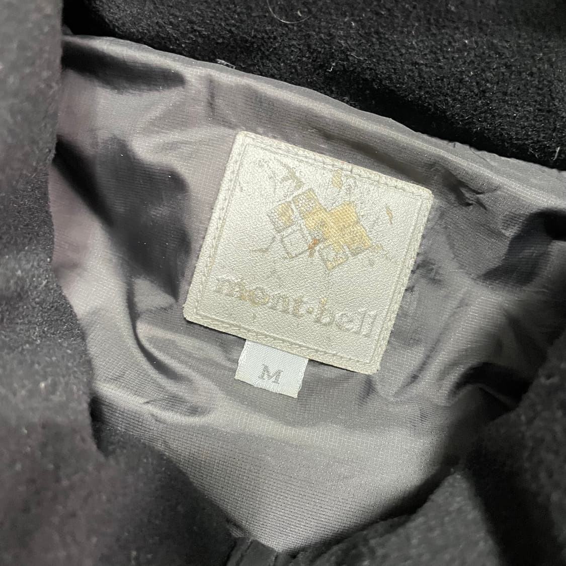 [M] 몽벨 EX1000 경량 다운 패딩 블랙 후드 상품이미지2