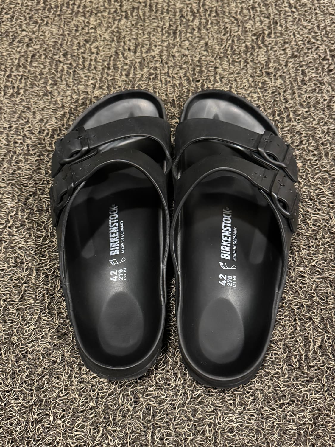 [270] 버켄스탁 아리조나 EVA 블랙 슬리퍼 상품이미지2