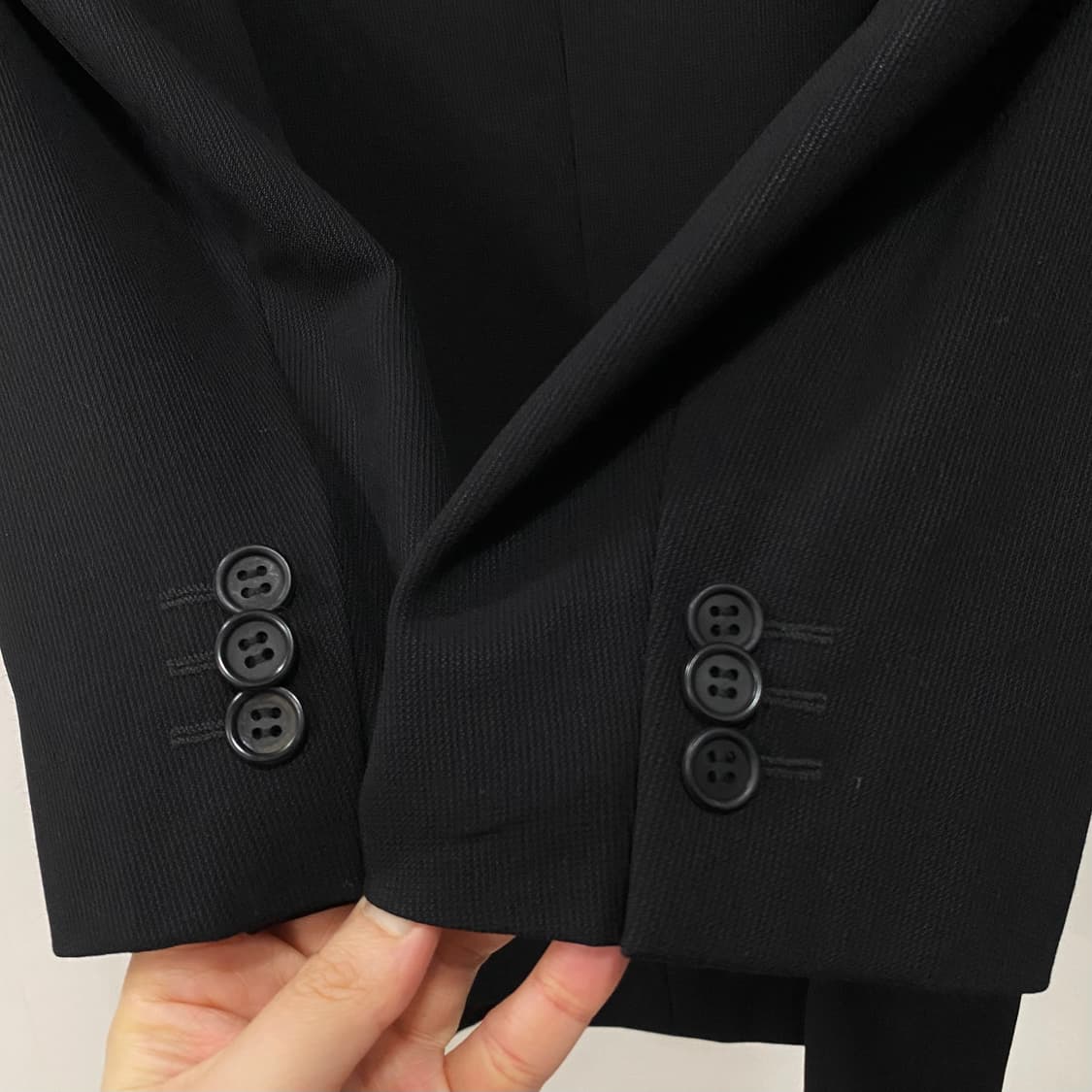 조르지오 아르마니 ITALY 퓨어울 싱글 블레이저 상품이미지6
