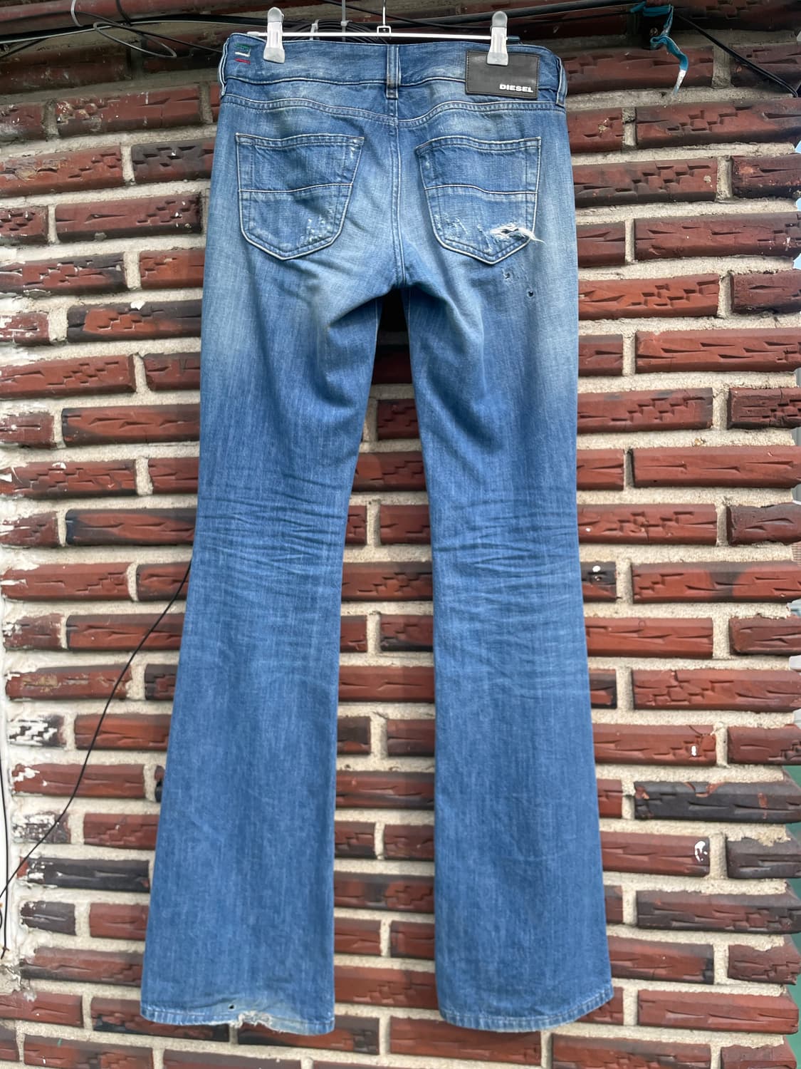 빈티지 데미지 부츠컷 상품이미지2