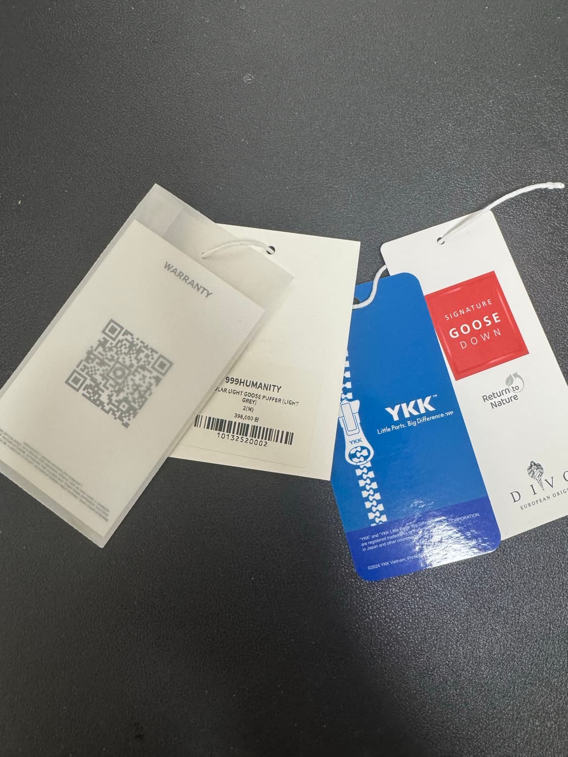 999휴머니티 모듈 라이트 구스 푸퍼 라이트 그레이 2 사이즈 상품이미지6