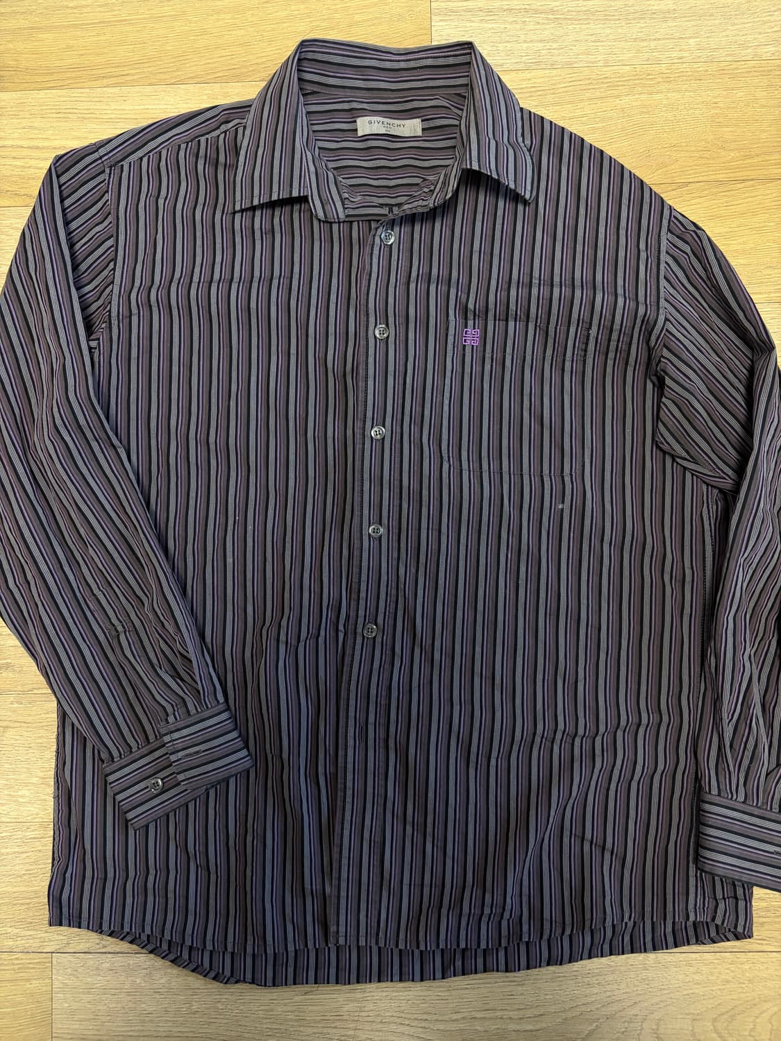 지방시 올드스쿨 스트라이프 셔츠 100 상품이미지2