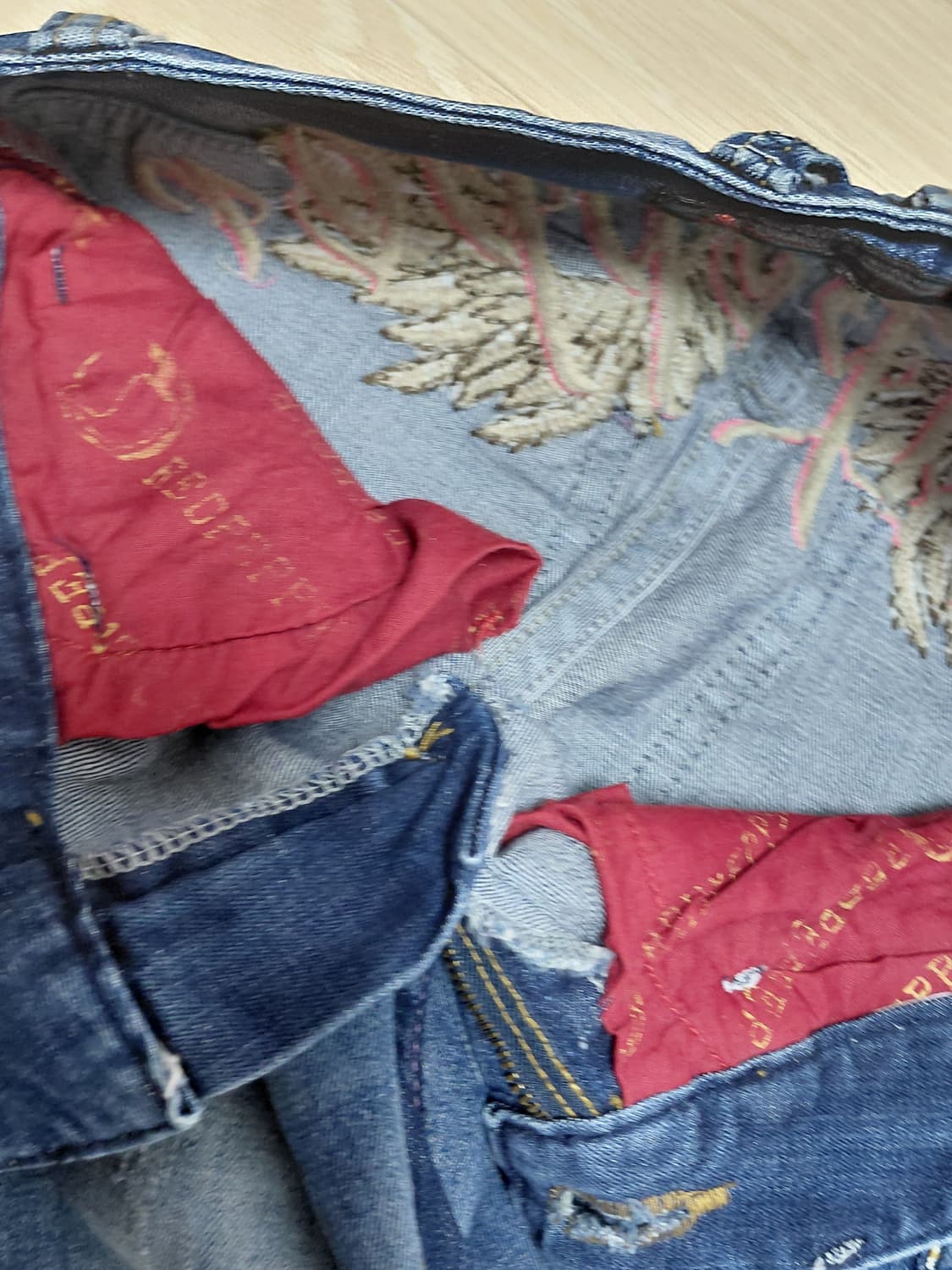 레드 페퍼×에드하디 콜라보 로우라이즈 스키니진 상품이미지5