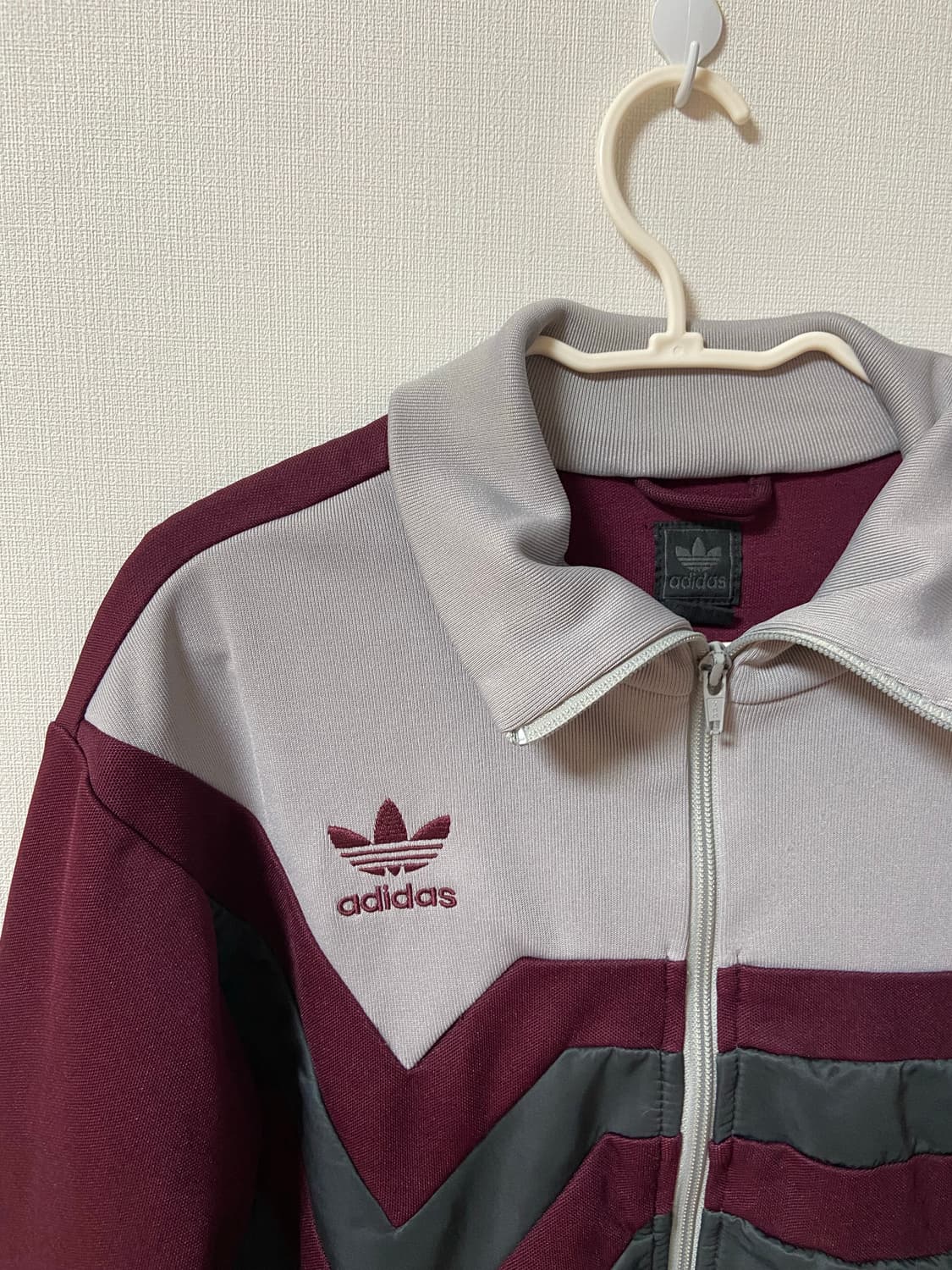 빈티지 아디다스 버건디 희귀 져지  상품이미지3
