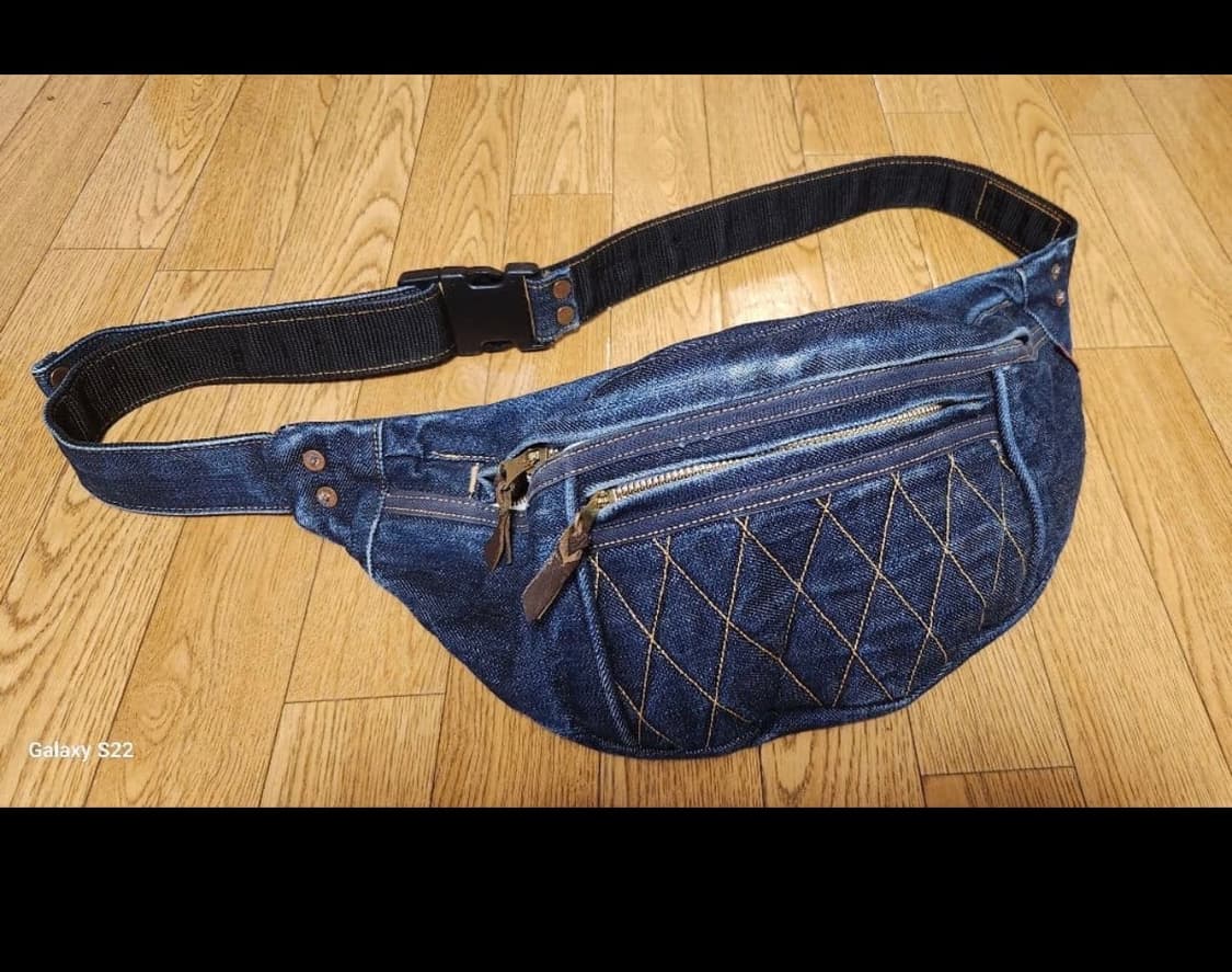 원피스 오브 락 데님 백 one piece of rock 기무라 상품이미지9