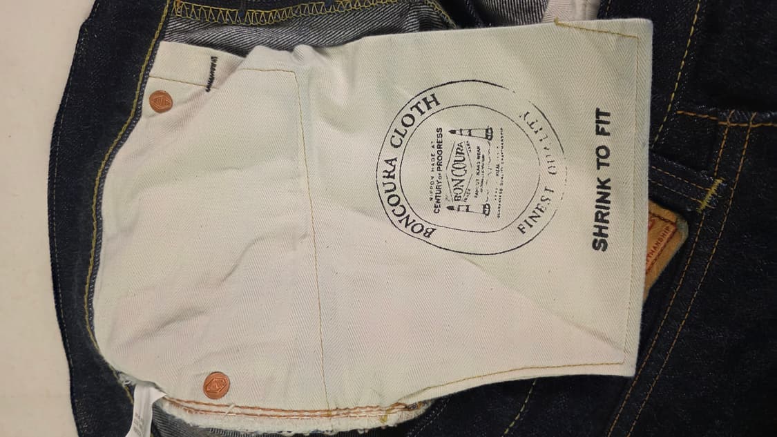 본쿠라 데님 팬츠 XX 34 (원워시) 상품이미지4