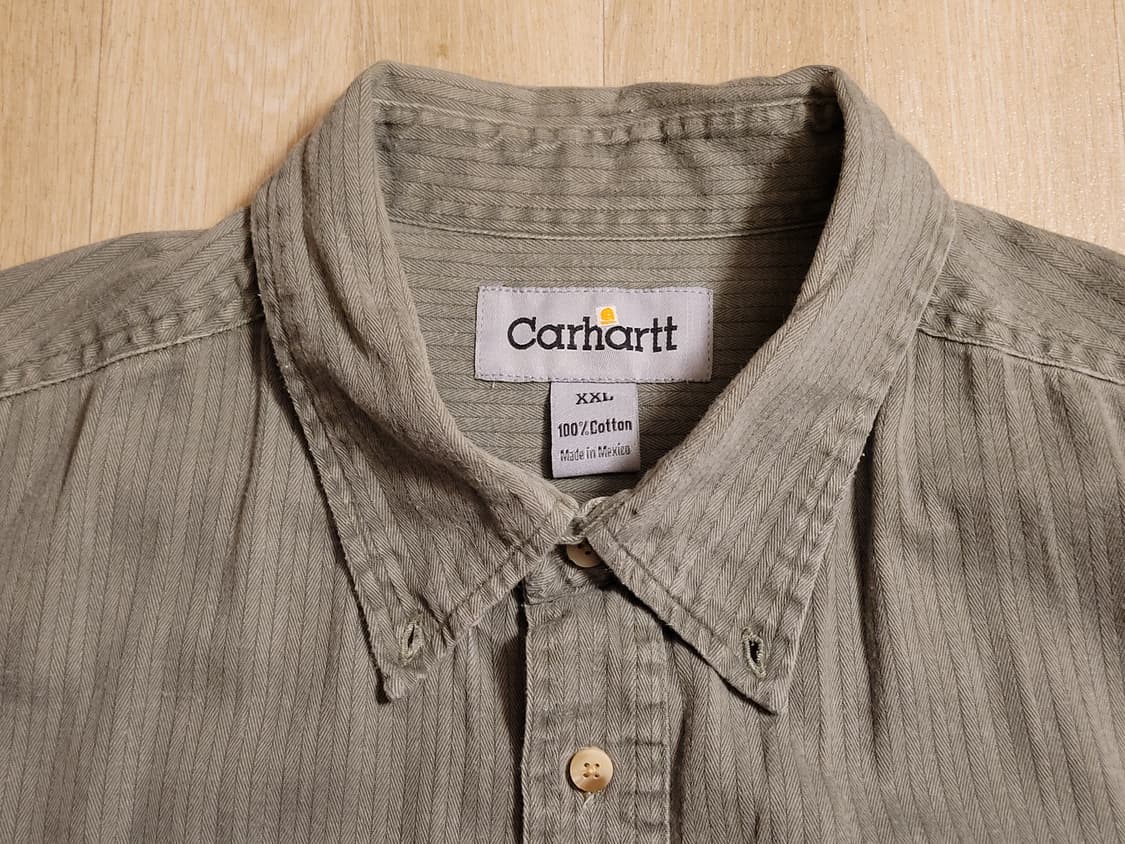 칼하트 헤링본트윌 워크 셔츠 상품이미지2