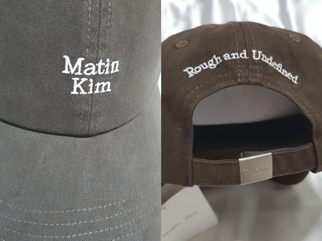 브라운 마뗑킴 미니 로고 볼캡 모자 상품이미지7