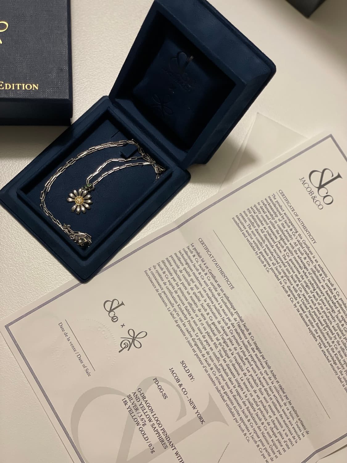 제이콥앤코 피마원 지드래곤 목걸이 상품이미지4