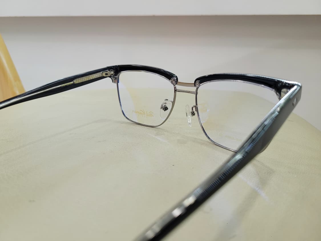폴휴먼 안경 PHF-5268A 블랙실버하금테 안경 상품이미지8