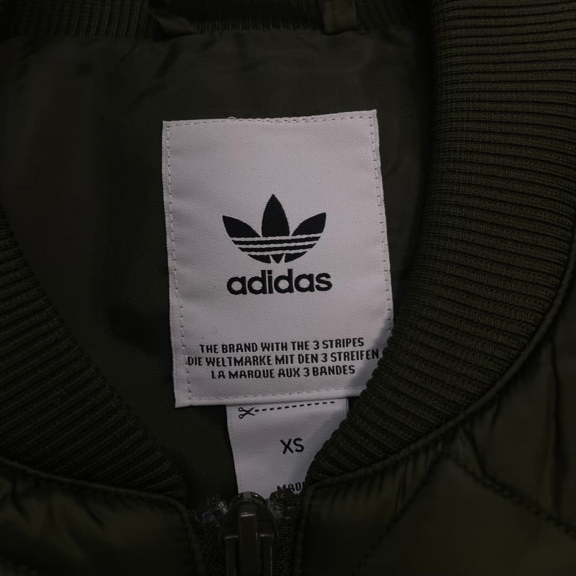 아디다스 슈퍼스타 퀄티드 자켓 카키 상품이미지4