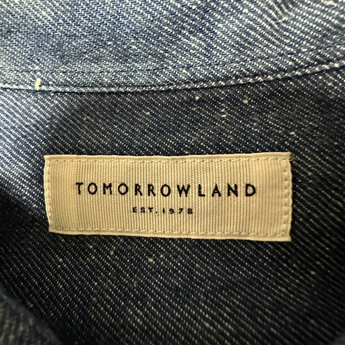 TOMORROWLAND japan made denim shirt 상품이미지3