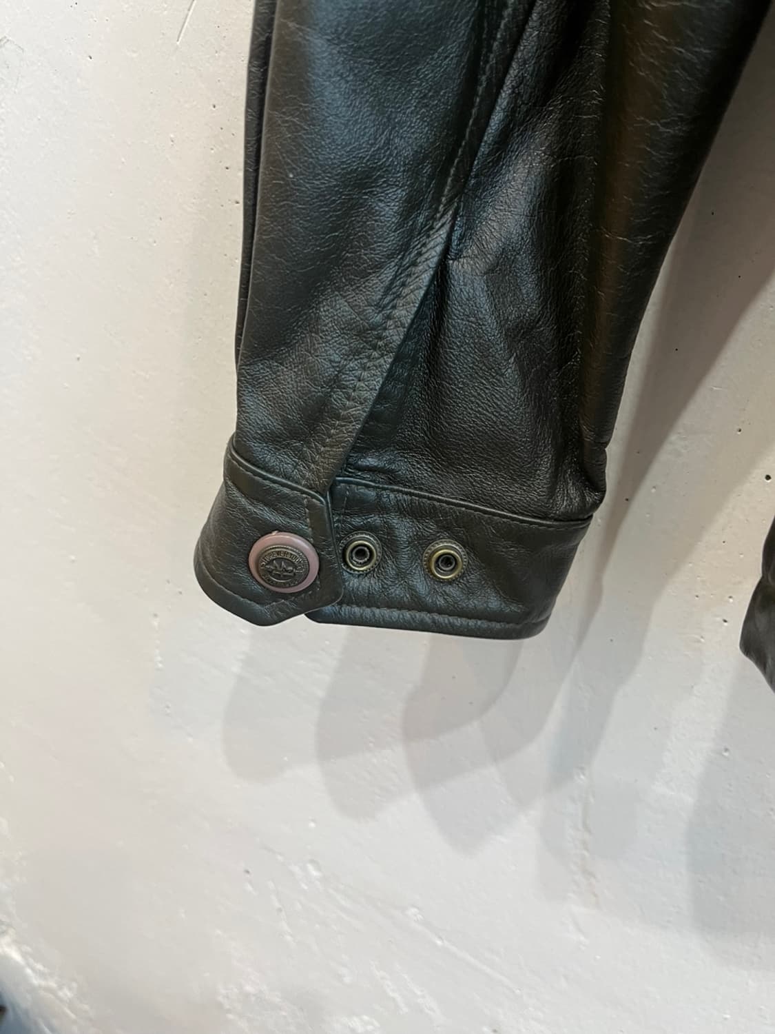 빈티지 소가죽 레더 자켓 100 상품이미지3