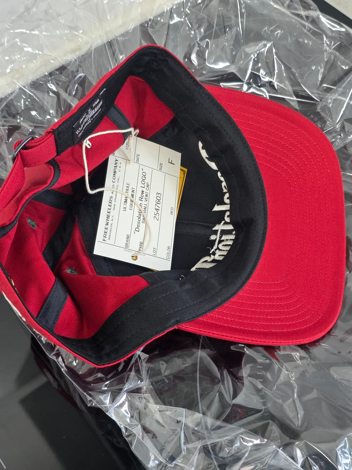 프리휠러스 데솔레이션 로우 별주 자수 모자 벤트캡 상품이미지2