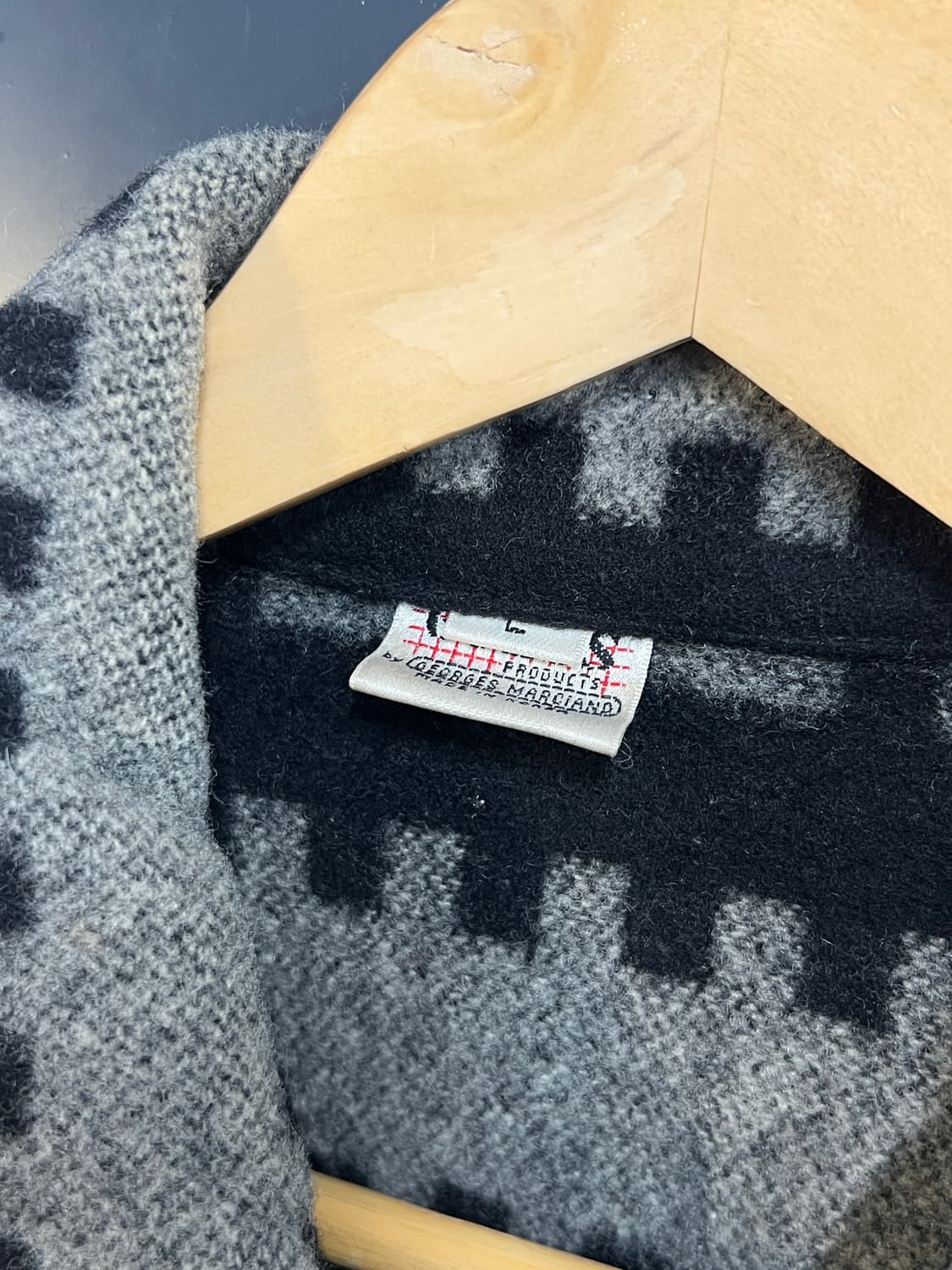 Guess 90‘s 게스 아즈텍 패턴 모직 자켓 상품이미지4