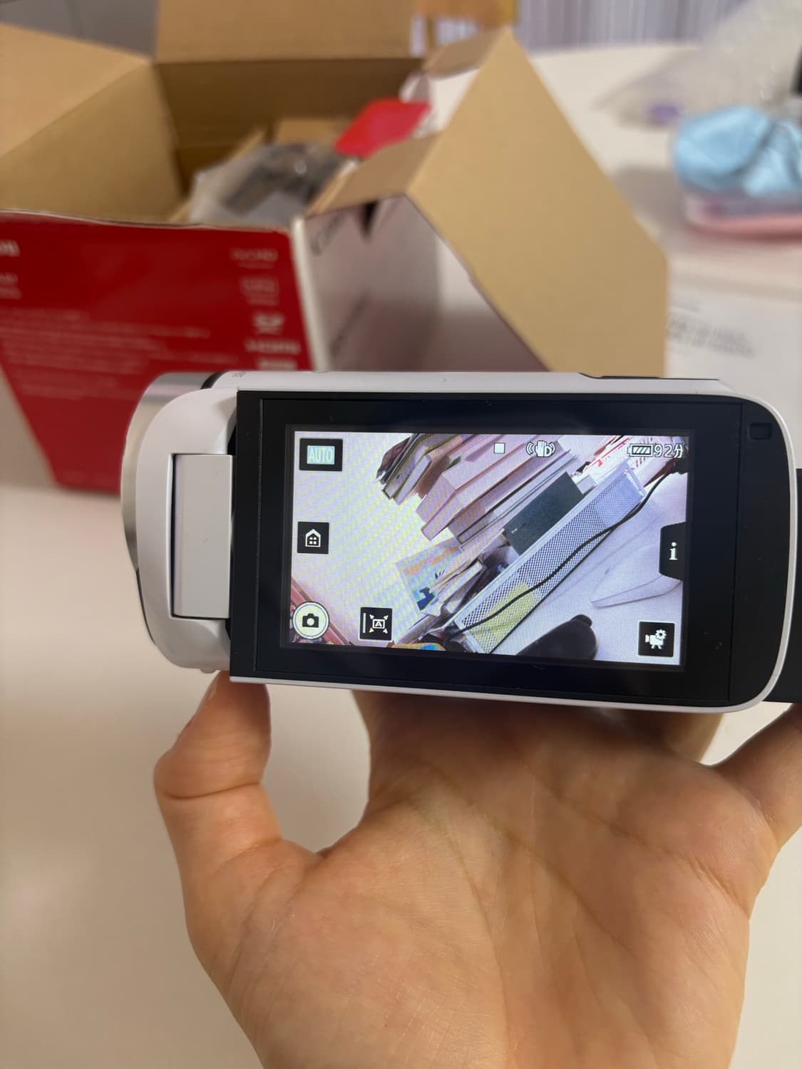 [풀박스] canon ivis hf r800 (vixia 800) 화이트 상품이미지6