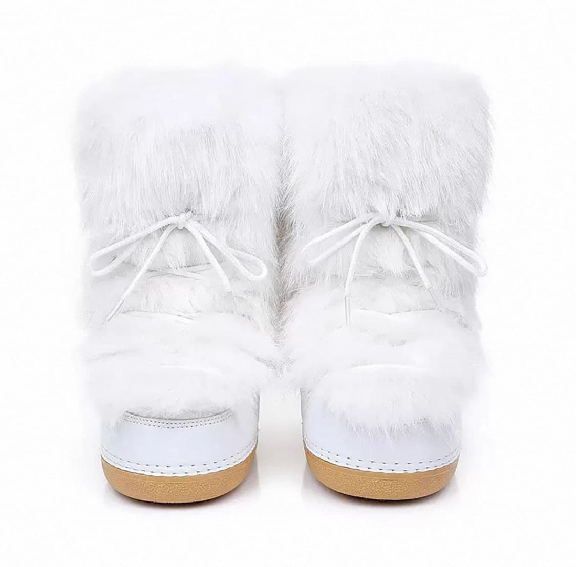 화이트 어그 털 부츠 상품이미지1