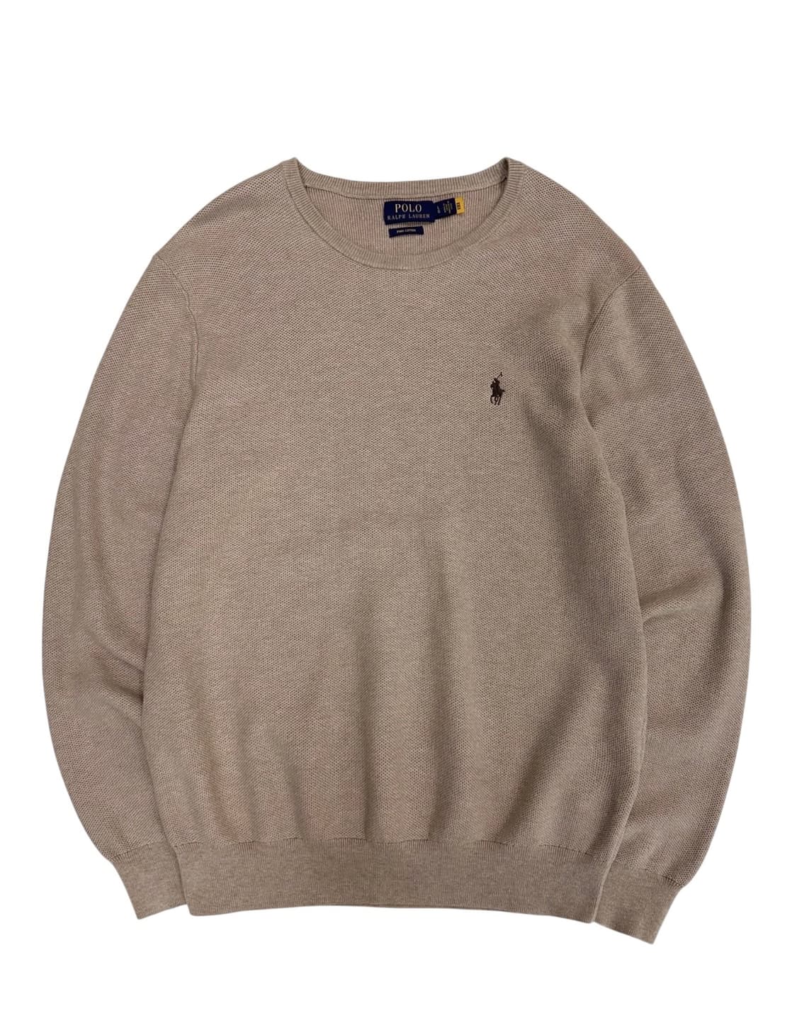 폴로 QR신형 피마코튼 니트슬리브 베이지 (L) 상품이미지1
