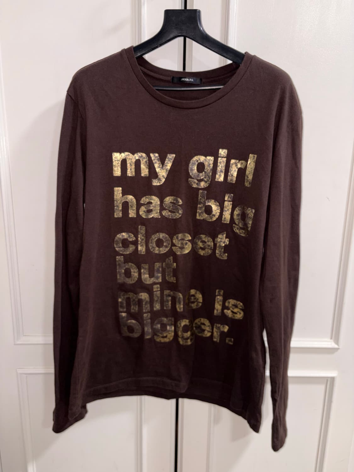 Jack&jill lettering  longsleeve 상품이미지2