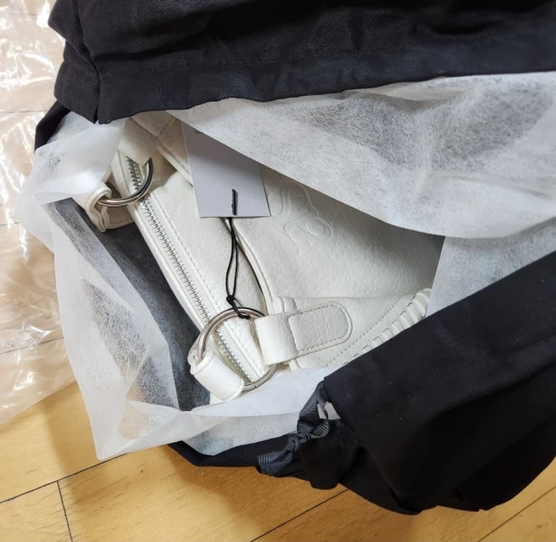 새상품) 애즈온 보니타 빅백 아이보리 상품이미지2