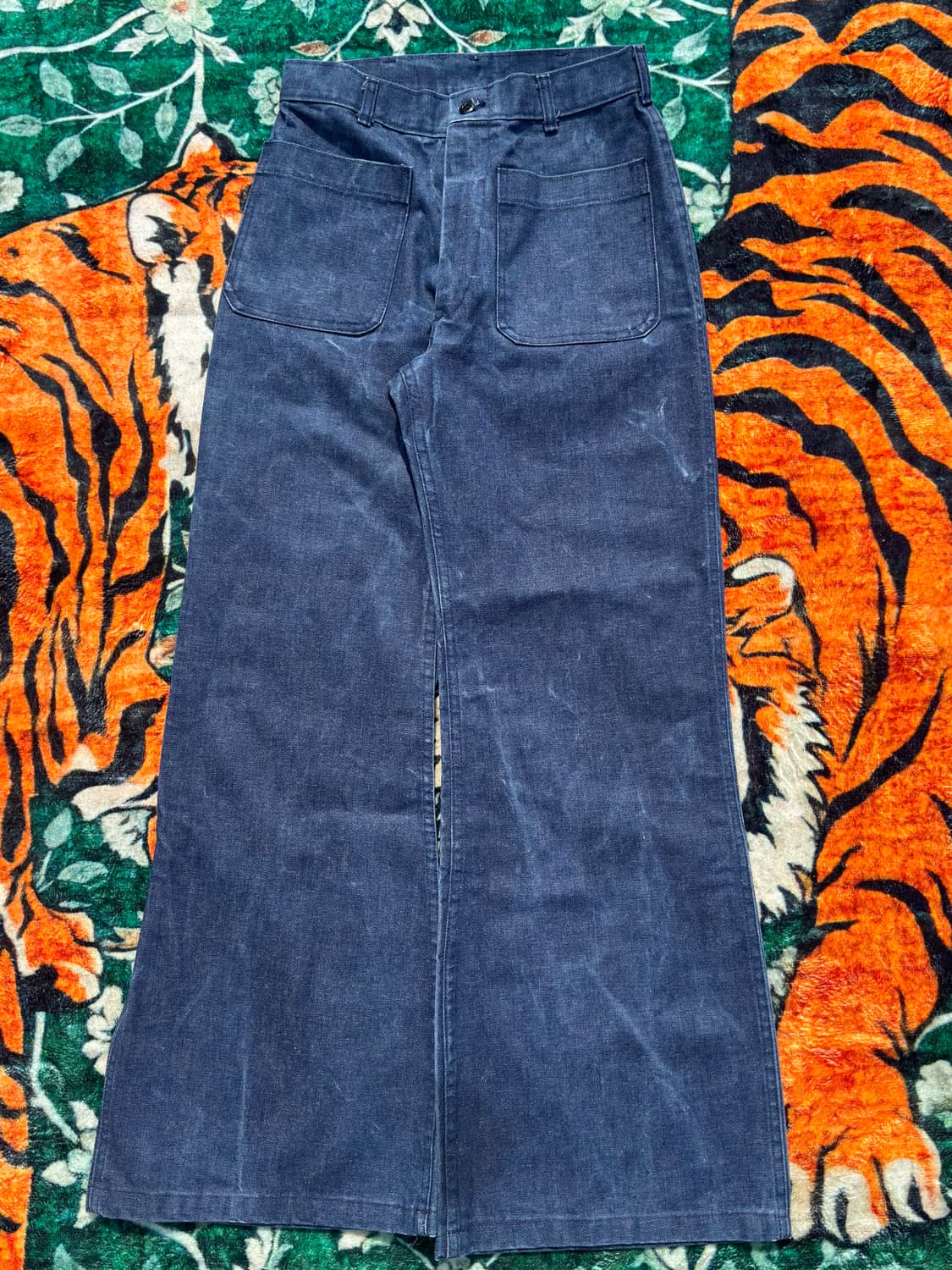 80s USN denim utility pants (28R) 상품이미지3