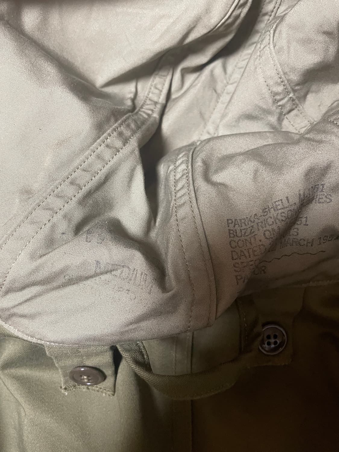 버즈릭슨 m51 피쉬테일 파카 M사이즈 상품이미지2