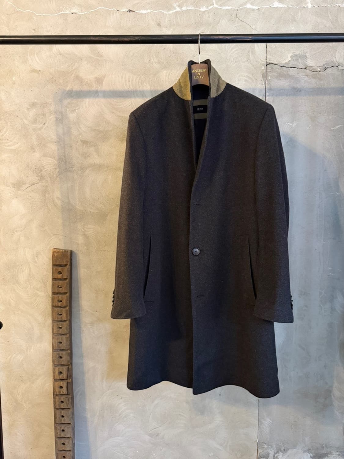 휴고보스 헤비멜톤울 코트 100 상품이미지3