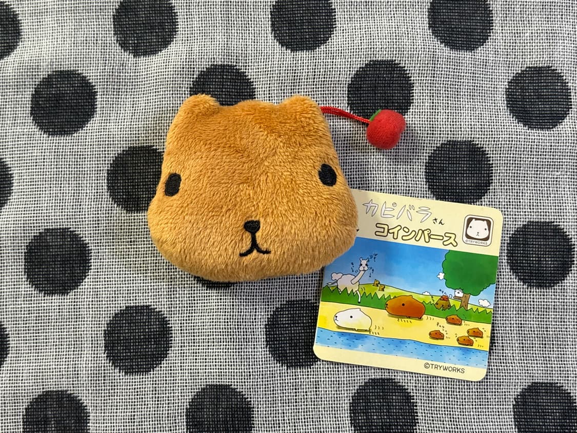 [텍O새상품] 고전 빈티지 산엑스 카피바라상 파우치 지갑 상품이미지1