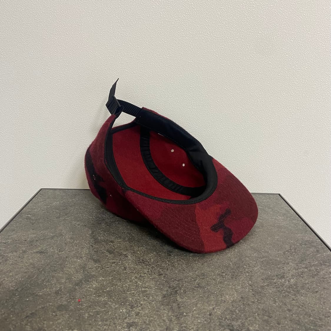 (OS) 슈프림 박스로고 캠프캡 모자 우드랜드 카모 와인 상품이미지7