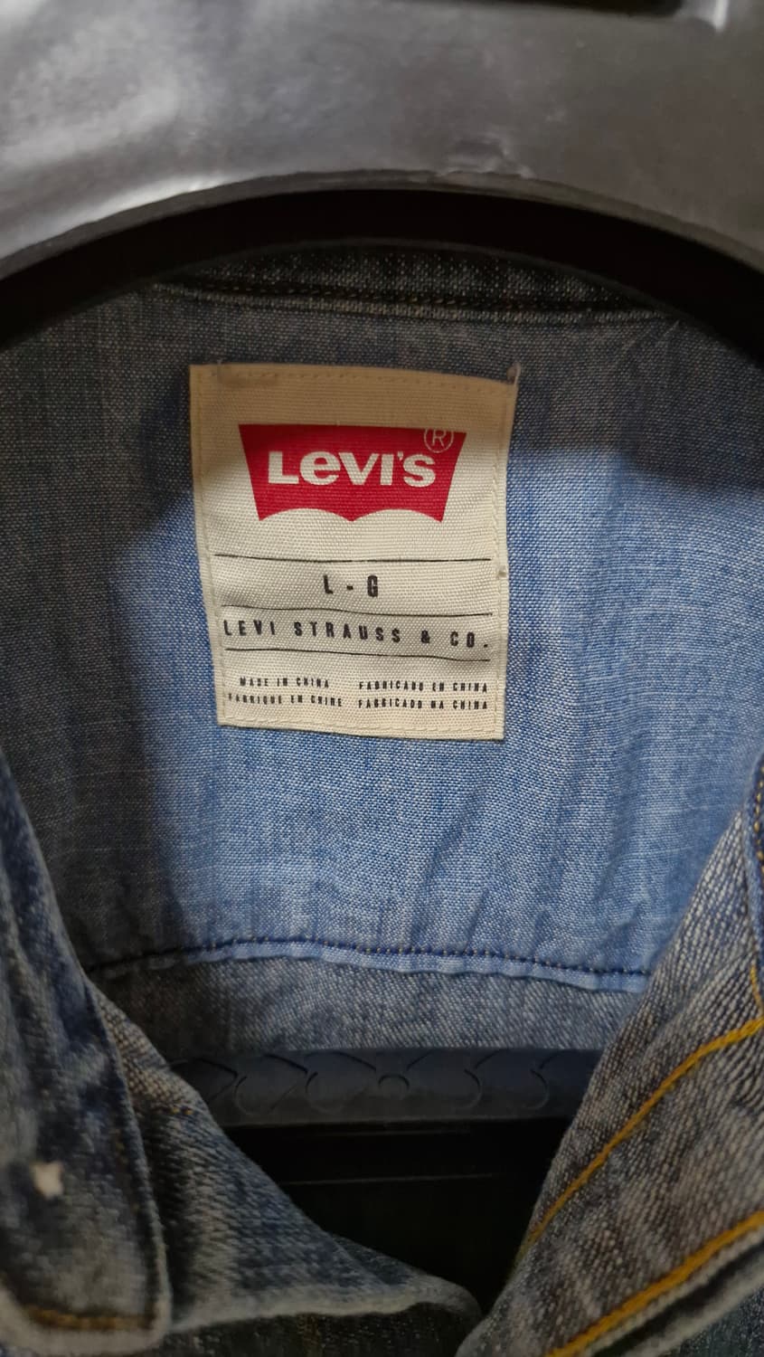 리바이스 데님 웨스턴 셔츠 L 95-100 상품이미지5
